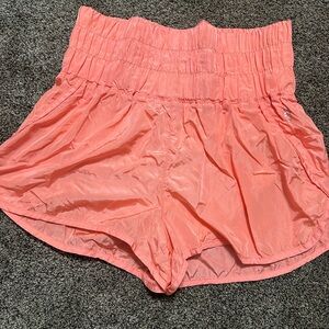 Free People Pink High Waist Shorts